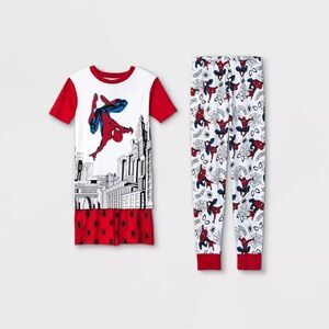 Boys Marvel Spider-Man 3pc Pajama Set 10 NWT